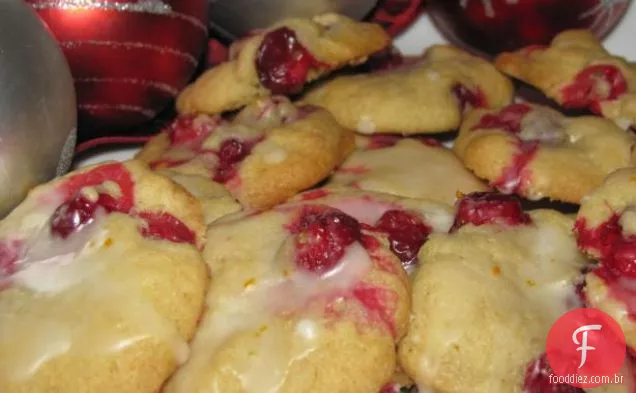 Biscoitos De Chocolate Com Cranberry