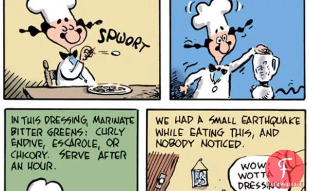 A Cozinha Dos Desenhos Animados: Salada Catalã