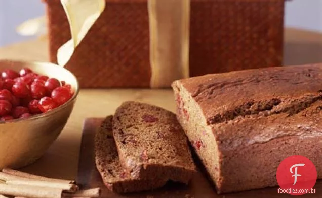 Pão De Especiarias Seco-Cranberry