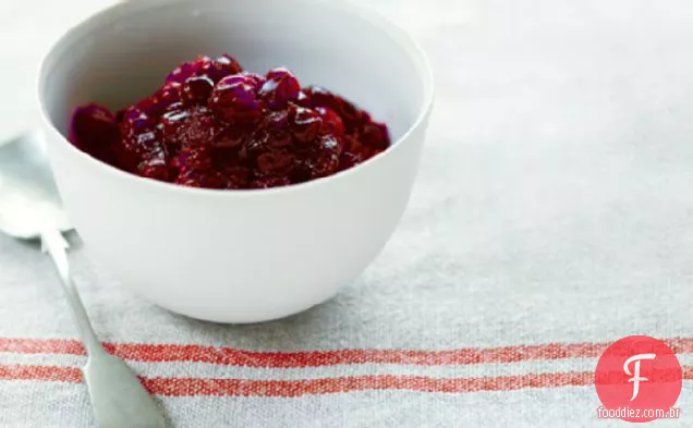 Cranberry e Laranja Sabor Receita