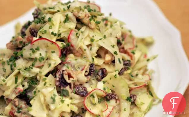 Salada Waldorf Com Molho De Maionese Com Curry