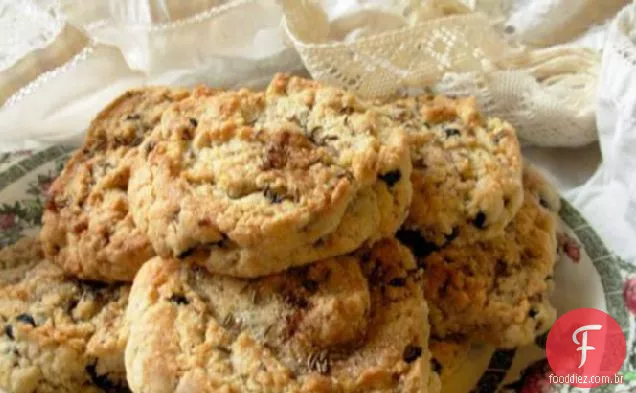 Bolos de Cattern do Lacemaker-biscoitos de açúcar com especiarias em inglês
