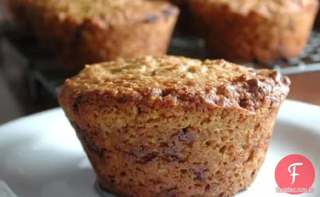 Muffins De Data Laranja (Ou Chip De Chocolate)