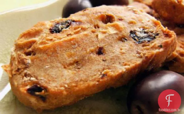 Biscoitos de vinho com data e azeite