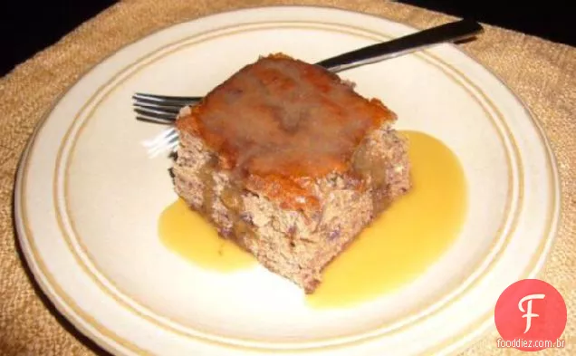 Pudim De Data Com Molho De Caramelo (Pudim De Caramelo Pegajoso)