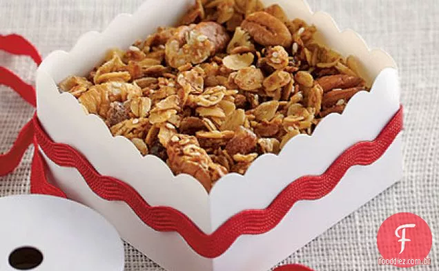 Manteiga-Pecan Granola