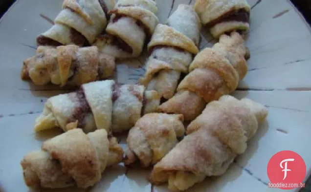 Rugelach (Biscoitos Recheados Com Cream Cheese)
