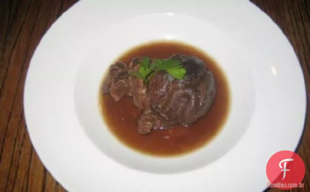 Vinho Tinto Refogado Centro-Corte De Carne Shanks