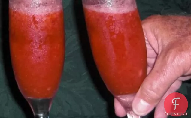 Cocktail Champanhe Morango