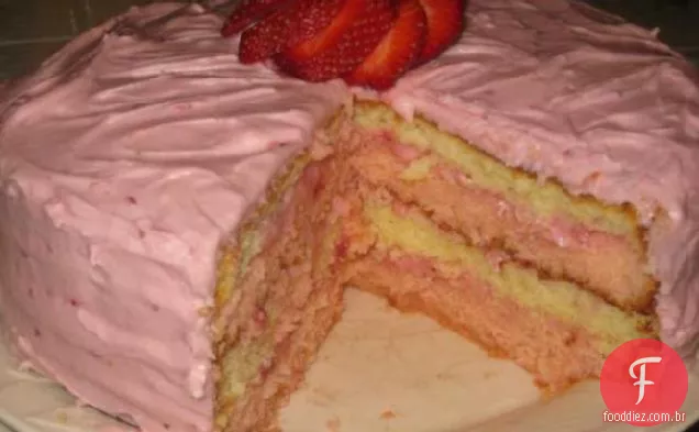 Bolo De Fita De Morango
