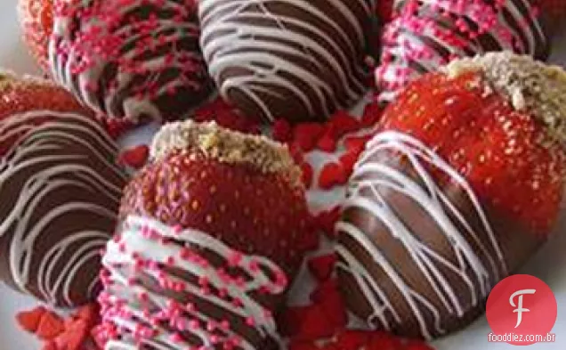 Mordidas De Cheesecake De Morango