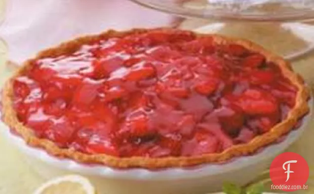 Torta De Shortbread De Morango