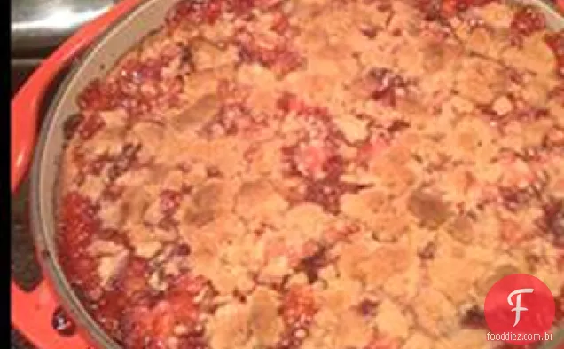 Torta De Ruibarbo De Morango Favorita
