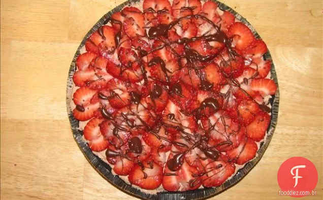 Crepes Simples Com Morangos