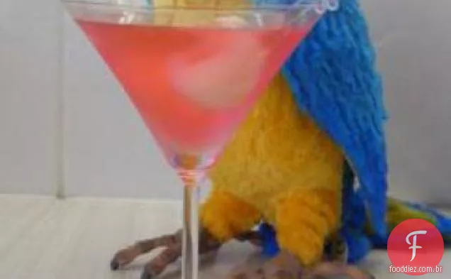 Lichia Lady Cocktail-um Martini Tropical da ilha