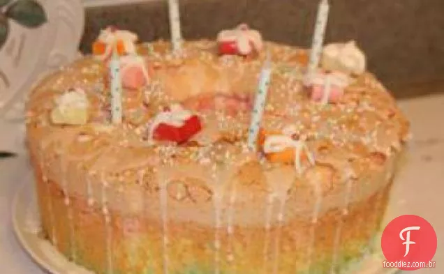 Bolo De Comida De Anjo De Limão-Barefoot Contessa-Ina Garten