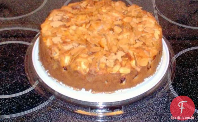 Bolo De Amêndoa De Maçã