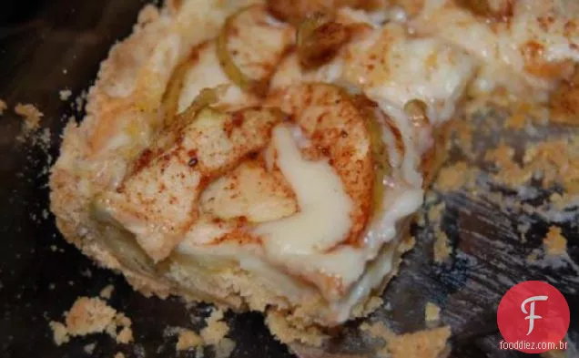 Barras De Café Da Manhã De Queijo Creme De Maçã