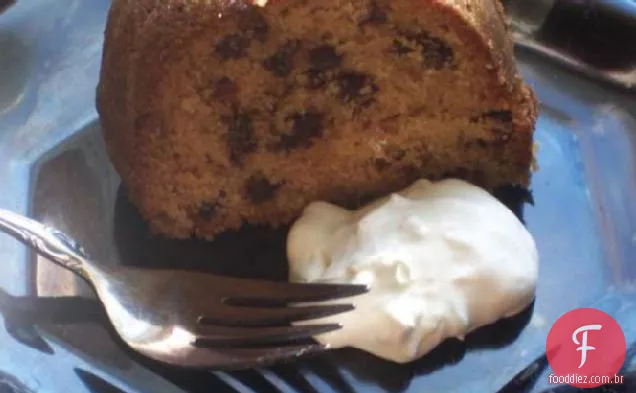 Bolo da casa do pedágio (bolo da camada ou bolo do Bundt-você escolhe)