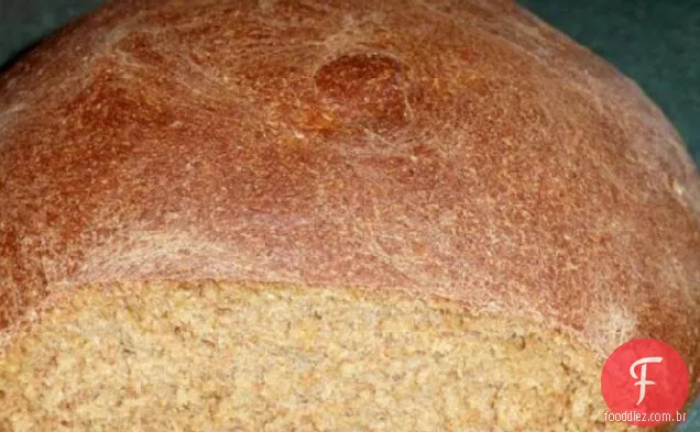 Pão De Trigo Integral De Mel Caseiro Saudável