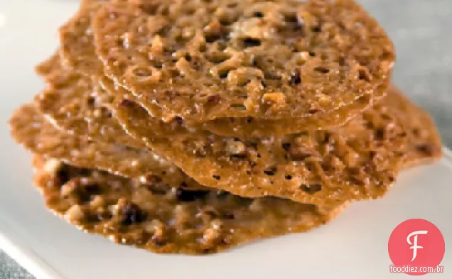 John's Pecan-biscoitos de renda