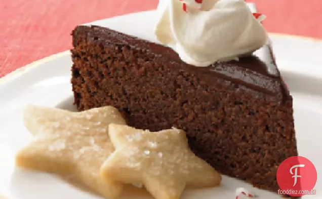 Bolo De Chocolate E Hortelã-Pimenta