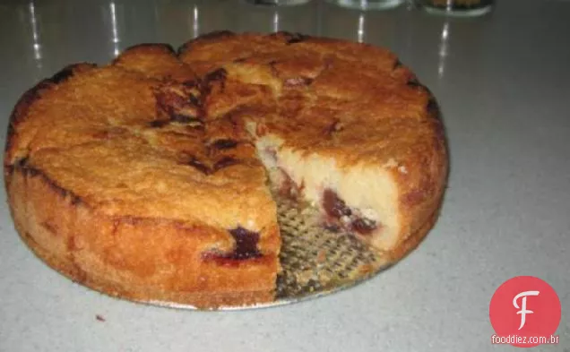 Bolo De Café Da Manhã De Tomate Verde (Ou Ameixa)