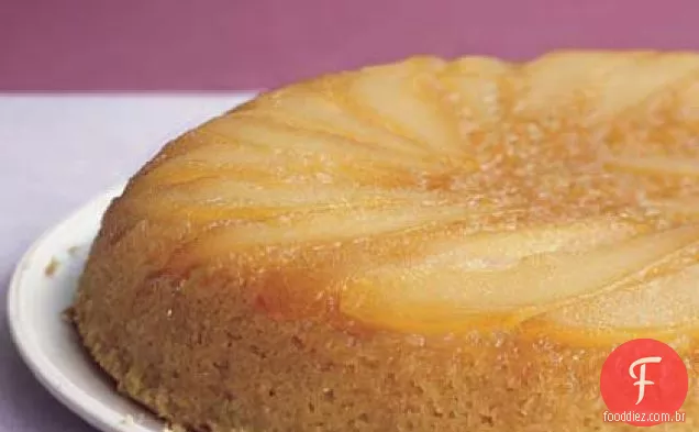 Maple-Pear Bolo De Cabeça Para Baixo