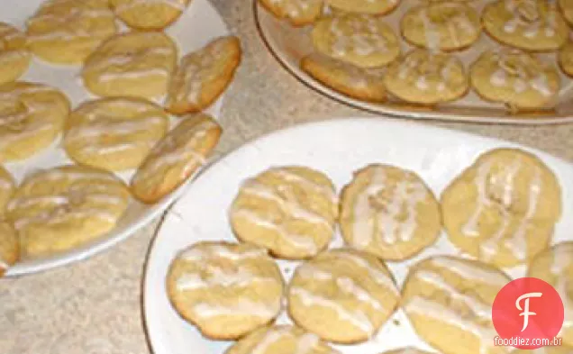 Biscoitos De Amêndoa Envidraçados
