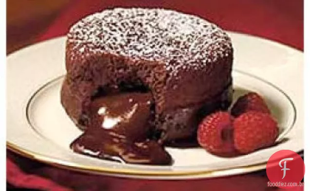 Bolos De Chocolate Derretidos Escuros