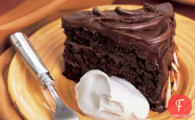 Bolo Da Camada Do Chocolate-Amaretto