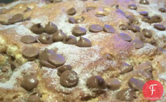Bolo De Creme Azedo Com Lascas De Chocolate