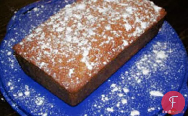 Bolo De Creme De Leite Com Molho De Maçã