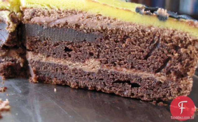 Melhor Sempre Rico Chocolate Fudge Bolo