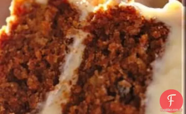 Cupcakes De Bolo De Cenoura Com Cobertura De Laranja (Receita De Dieta De Barriga Plana)