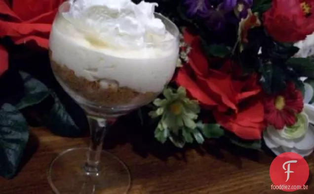 Cheesecake De Limão Para Micro-Ondas De 2 Minutos