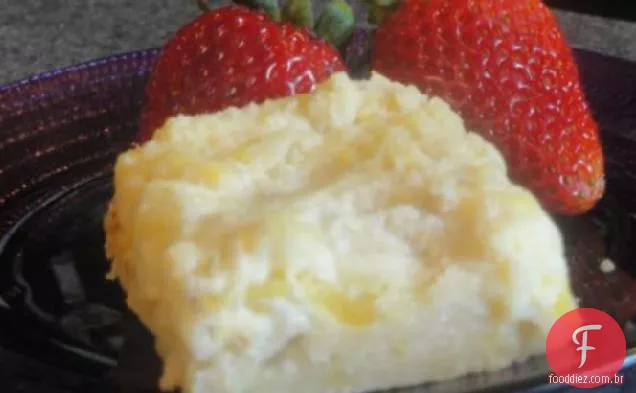 Pineapple & Ginger Cheesecake Bars