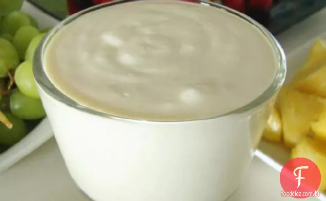 Molho quase parecido com Cheesecake para frutas
