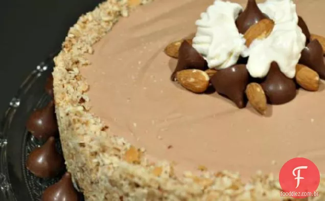 Chocolate Almond Cheesecake