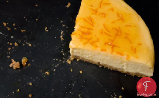 Cheesecake De Ricota Laranja-Baunilha
