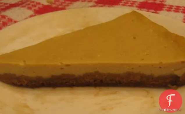 Cheesecake assado de ameixa e laranja
