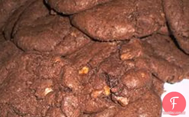 Chocolate Toffee Cookies I