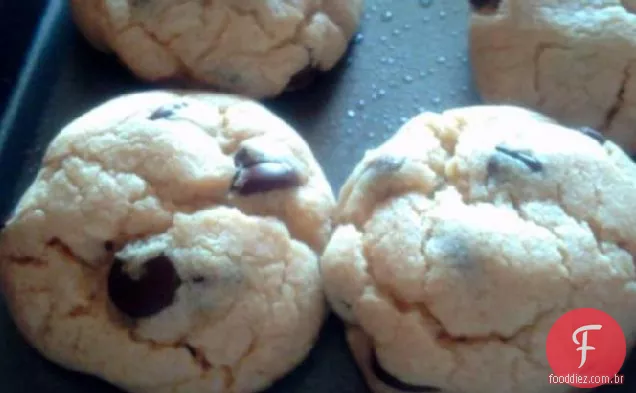 Biscoitos de chocolate de Shirley Corriher, versão inchada