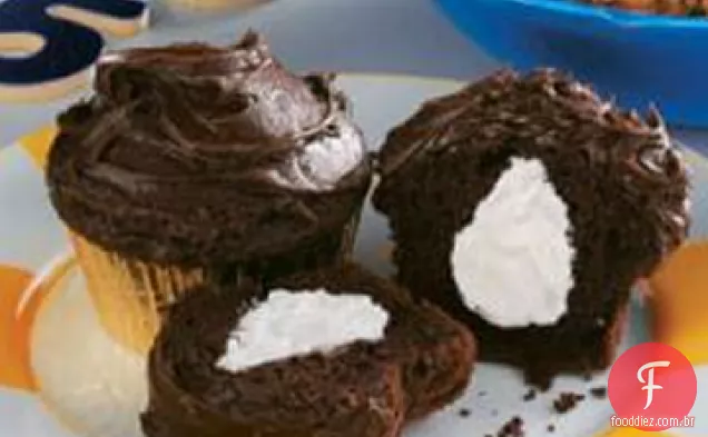Cupcakes Cremosos Do Centro