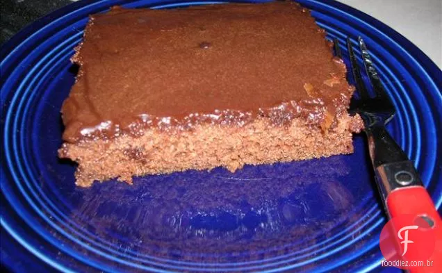 Amish Texas Chocolate Roll Cake