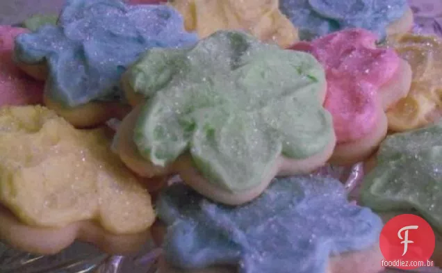 Biscoitos De Açúcar De Amêndoa Fosco