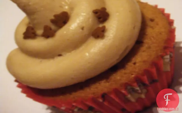Cupcakes De Pão De Gengibre Caramelo