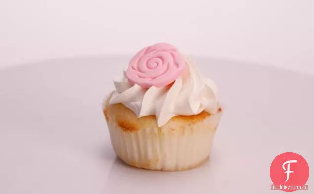 Cupcakes de champanhe com creme de manteiga Italiano