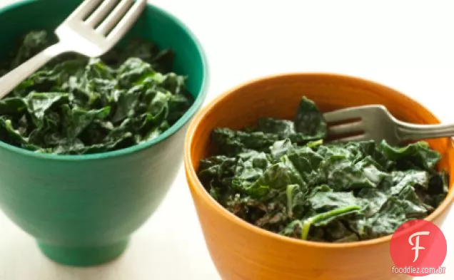 Creamy Sesame Greens