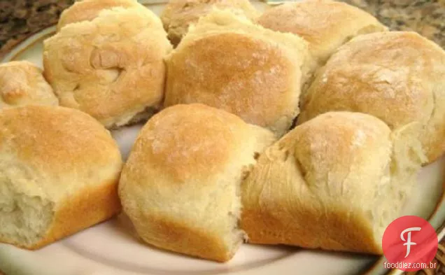 Pão Máquina Jantar Rolos